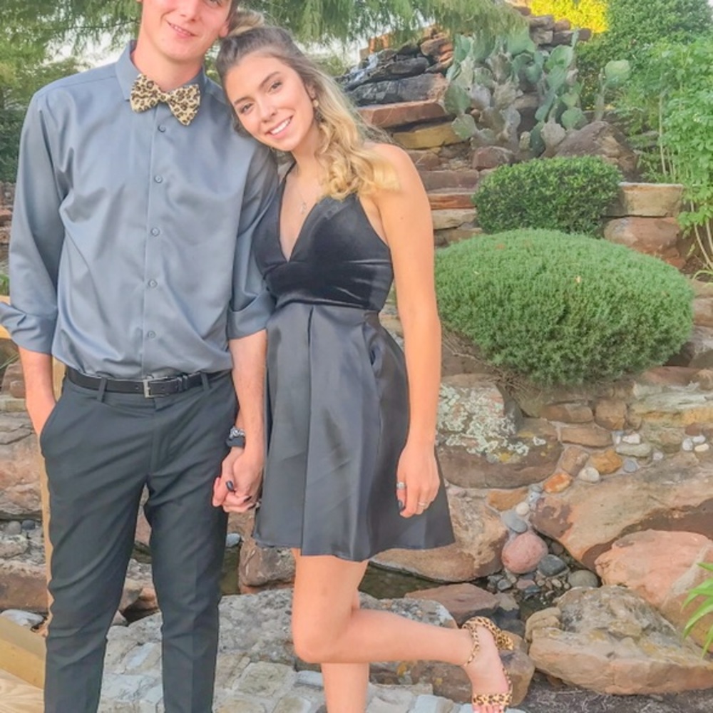 Black homecoming dress